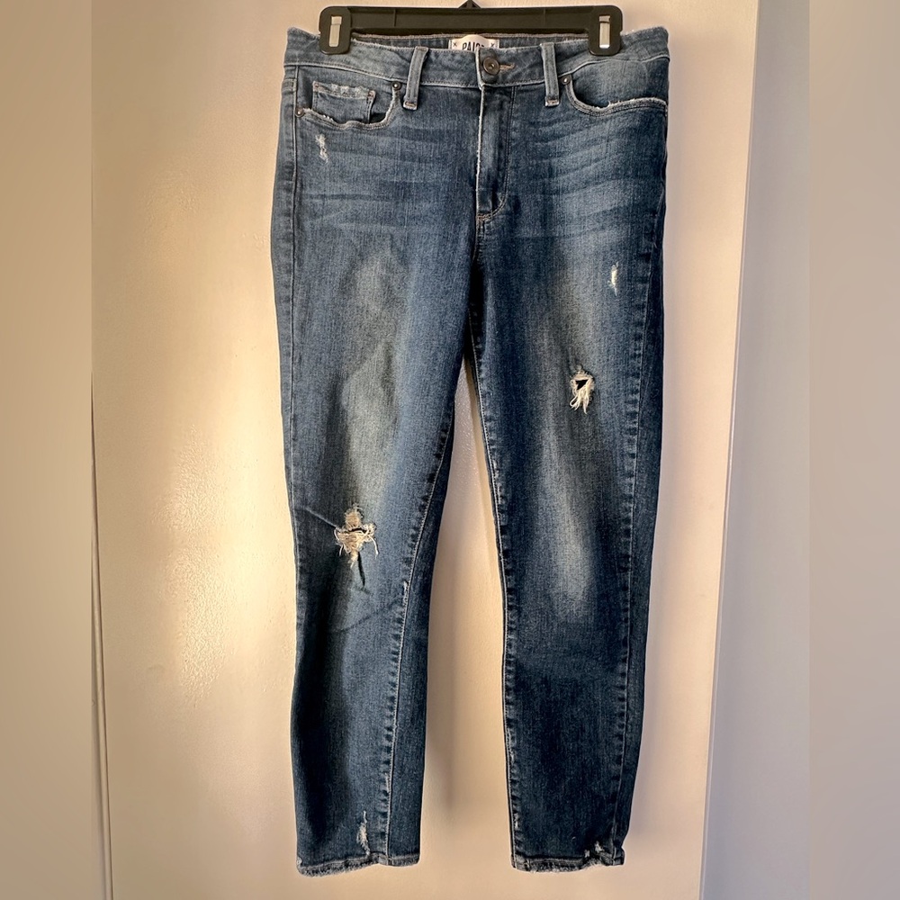 Paige Denim Jeans Hoxton Crop Size 29